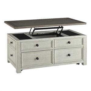 Ashley Furniture Bolanburg Engineered Wood Lift-Top Cocktail Table in Two-Tone