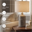 Signature Design by Ashley Linus Ceramic Table Lamp in Antique Black
