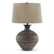Signature Design by Ashley Magan Metal Table Lamp in Antique Bronze