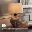Signature Design by Ashley Magan Metal Table Lamp in Antique Bronze