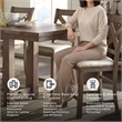 Ashley Moriville Extendable Counter Height Dining Table in Brown