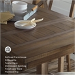 Ashley Moriville Extendable Counter Height Dining Table in Brown