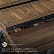 Signature Design by Ashley Moriville Extendable Dining Table in Grayish Brown