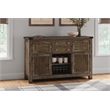 Signature Design by Ashley Moriville Server in Grayish Brown