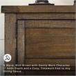 Signature Design by Ashley Moriville Server in Grayish Brown