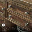 Signature Design by Ashley Moriville Server in Grayish Brown
