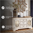 Signature Design by Ashley Realyn Server in Chipped White and Brown