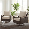 Signature Design by Ashley Transitional Wicker-Rattan Patio Chair in Mahogany