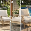 Signature Design by Ashley Clare View Patio Arm Chair in Beige