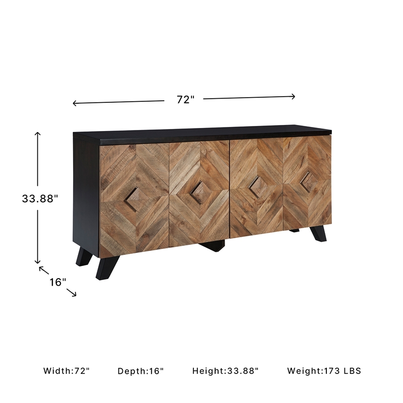 Signature Design by Ashley Robin Ridge Sideboard in Brown