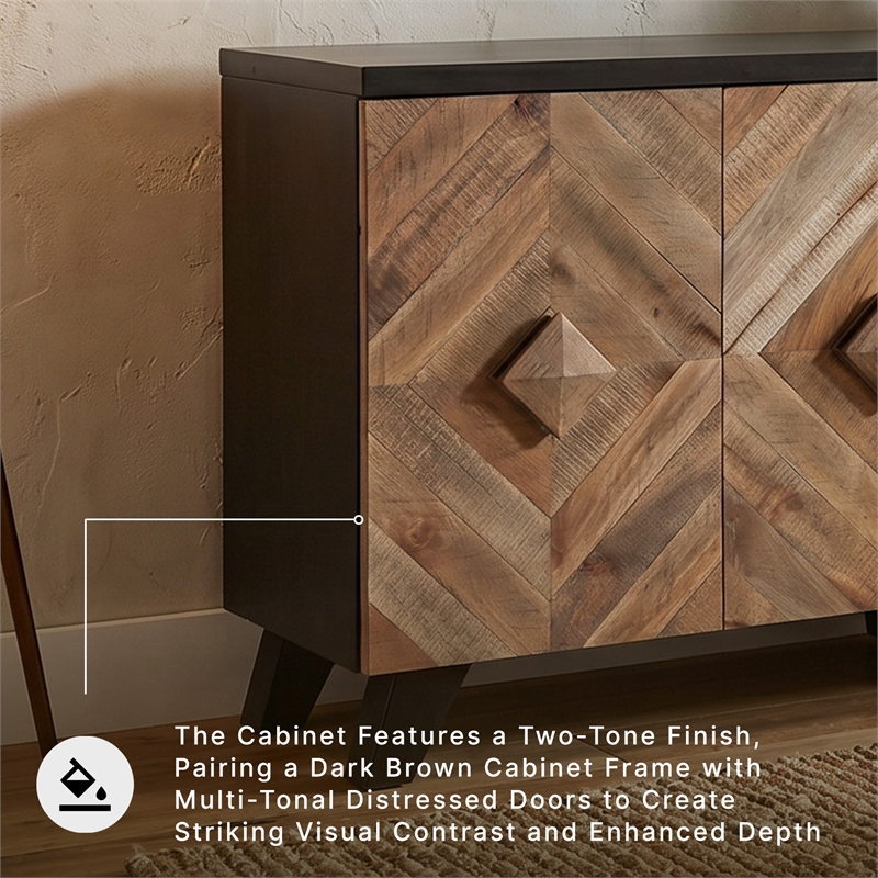 Signature Design by Ashley Robin Ridge Sideboard in Brown
