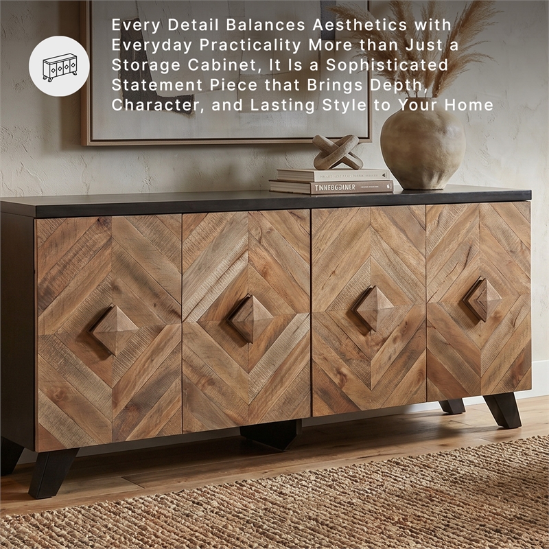 Signature Design by Ashley Robin Ridge Sideboard in Brown