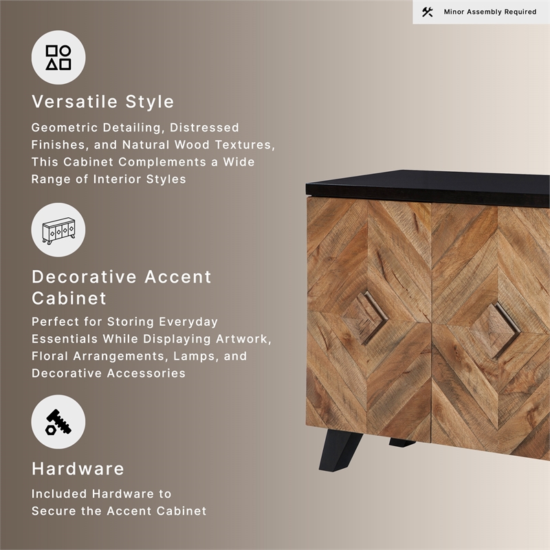 Signature Design by Ashley Robin Ridge Sideboard in Brown