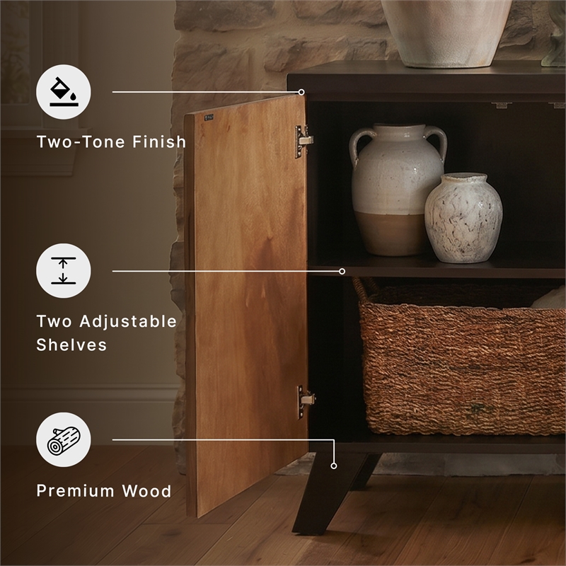 Signature Design by Ashley Robin Ridge Sideboard in Brown