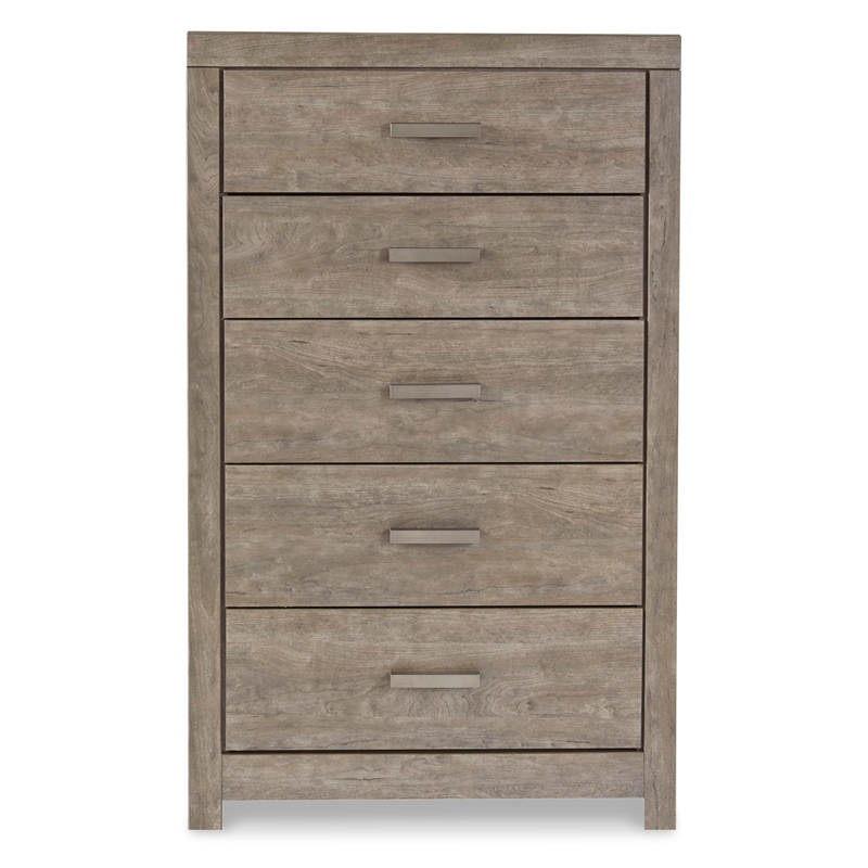 Signature Design by Ashley Culverbach 5 Drawer Chest in Gray