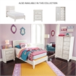 Signature Design by Ashley Paxberry 5-Drawer Door Chest in White Wash