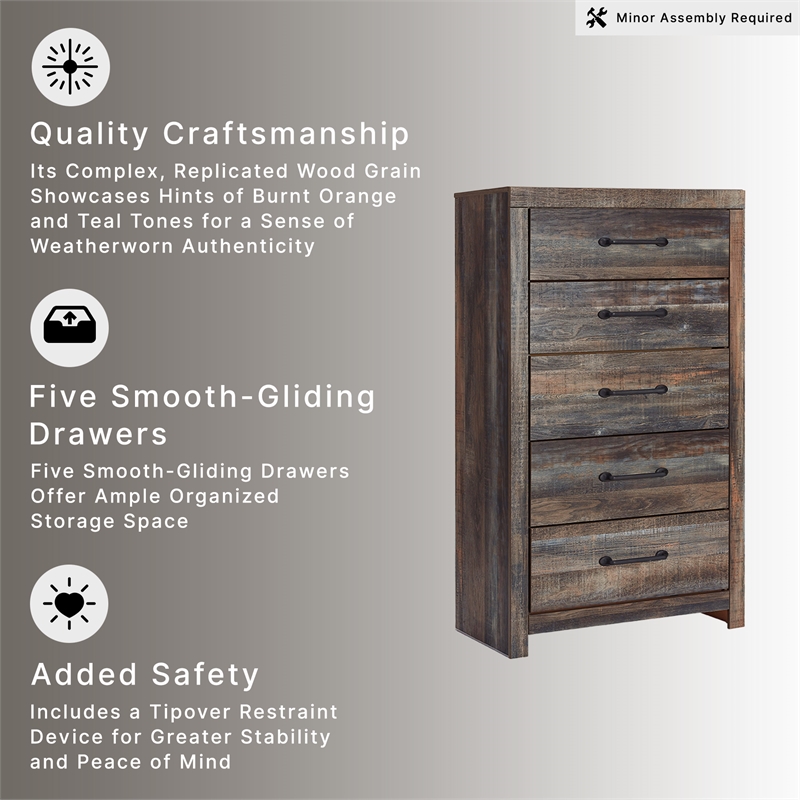 Ashley Furniture Drystan 5 Drawer 32