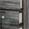 Signature Design by Ashley Baystorm 6 Drawer Double Dresser in Smokey Gray