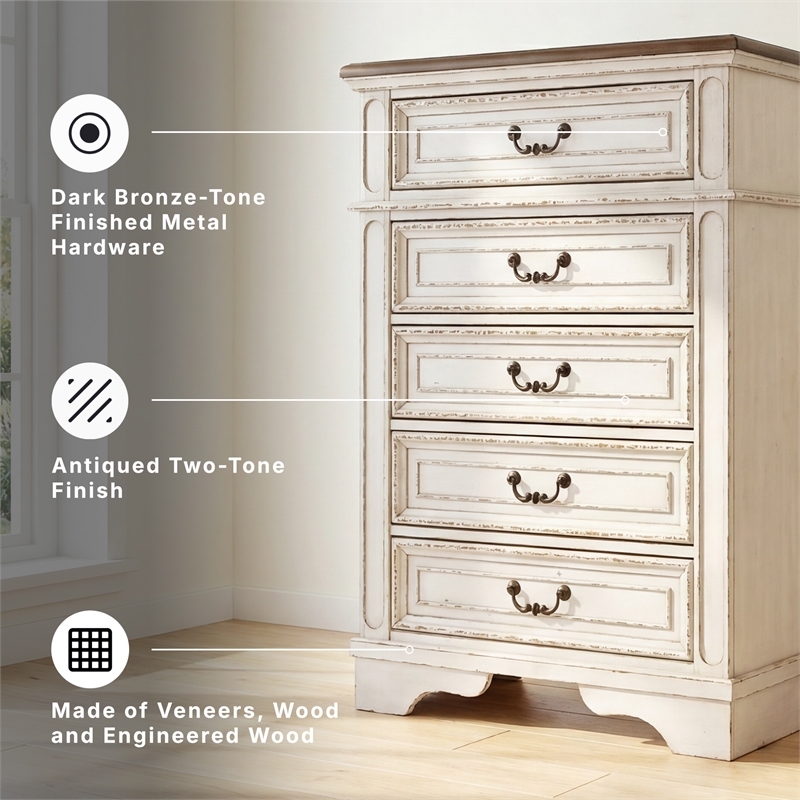 Ashley Realyn 5 Drawer 34