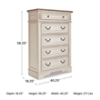 Signature Design by Ashley Realyn 5 Drawer 40