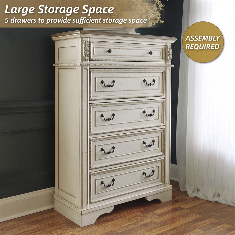 Signature Design by Ashley Realyn 5 Drawer 40
