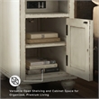 Signature Design by Ashley Realyn Storage End Table with USB Ports in White
