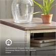 Signature Design by Ashley Realyn Storage End Table with USB Ports in White