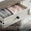 Ashley Bolanburg Engineered Wood 2-Drawer Console Table in Antique White