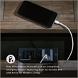 Signature Design by Ashley Tyler Creek Storage End Table with USB Ports in Gray