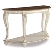 Signature Design by Ashley Realyn Console Table in Chipped White and Brown