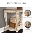 Signature Design by Ashley Realyn Console Table in Chipped White and Brown
