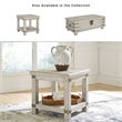 Signature Design by Ashley Carynhurst End Table in Whitewash and Gray