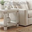 Signature Design by Ashley Carynhurst End Table in Whitewash and Gray
