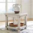 Signature Design by Ashley Carynhurst End Table in Whitewash and Gray