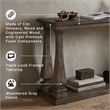 Signature Design by Ashley Johnelle Console Table in Gray
