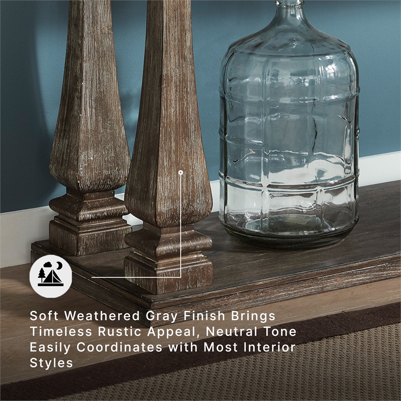 Signature Design by Ashley Johnelle Console Table in Gray