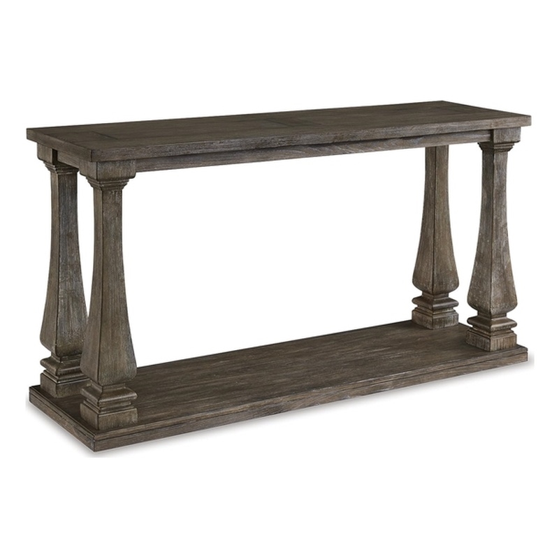 Signature Design by Ashley Johnelle Console Table in Gray