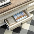 Ashley Furniture Realyn Lift Top Coffee Table in Antique White and Brown