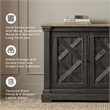 Signature Design by Ashley Tyler Creek Server in Black and Gray