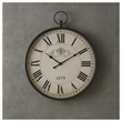 Signature Design by Ashley Augustina Metal Round Wall Clock in Antique Black