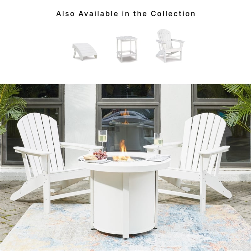 Signature Design by Ashley Sundown Treasure Adirondack Chair in White