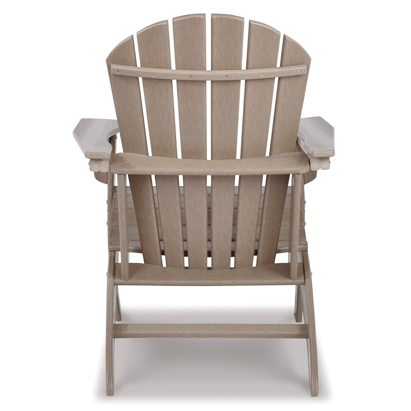 Signature Design by Ashley Sundown Treasure Adirondack Chair in Grayish Brown