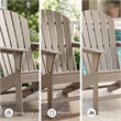 Signature Design by Ashley Sundown Treasure Adirondack Chair in Grayish Brown