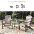Signature Design by Ashley Sundown Treasure Adirondack Chair in Grayish Brown