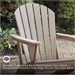 Signature Design by Ashley Sundown Treasure Adirondack Chair in Grayish Brown