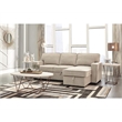 Ashley Furniture Tarica 3 Piece Faux Marble Top Accent Coffee Table Set in Gold
