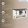 Signature Design by Ashley Valebeck 4 Door Server in White and Brown