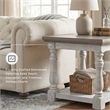 Signature Design by Ashley Havalance End Table in Gray and White
