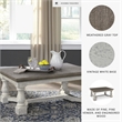 Signature Design by Ashley Havalance Coffee Table in Gray and White