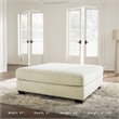 Signature Design by Ashley Rawcliffe Oversized Accent Ottoman in Parchment